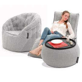 купить комплект бескаркасной мебели: лаунж кресло Avatar Sofa™, кресло Butterfly Sofa™ и столик-пуф Versa Table™