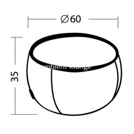Versa Table - Hot Chocolate (Sofa Weave), Цвет: Hot Chocolate, Категория ткани: Sofa Weave, изображение 2