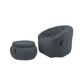 Butterfly Chaise - Luscious Grey (Велюр), Цвет: Luscious Grey, Категория ткани: Велюр