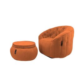 Butterfly Chaise - Terra Cocta (Велюр), Цвет: Terra Cocta, Категория ткани: Велюр
