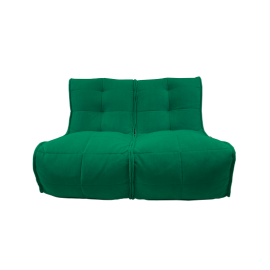 Twin Couch - Forest Green (Велюр), Цвет: Forest Green, Категория ткани: Велюр
