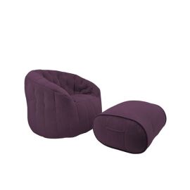 Butterfly Sofa Deluxe - Aubergine Dream (Велюр), Цвет: Aubergine Dream, Категория ткани: Велюр