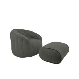 Butterfly Sofa Deluxe - Black Sapphire (Велюр), Цвет: Black Sapphire, Категория ткани: Велюр