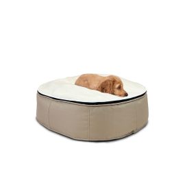 Лежак для собак Pet Lounge Small - Cappuccino Sheep, Цвет лежака: Cappuccino Sheep, Размер лежака: Small 60см