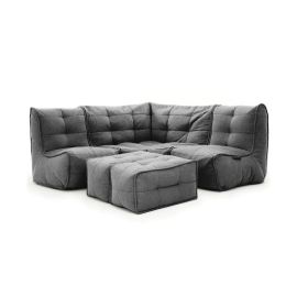 Mod4 Corner Deluxe - Black Sapphire (Шенилл), Цвет: Black Sapphire, Категория ткани: Шенилл