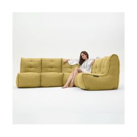 Mod4 L Sofa - Yellow Shine (Шенилл), Цвет: Yellow Shine, Категория ткани: Шенилл
