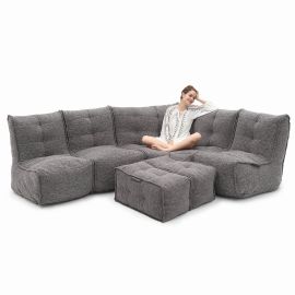Mod5 Living Lounge - Luscious Grey (Sofa Weave), Цвет: Luscious Grey, Категория ткани: Sofa Weave