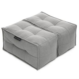 Twin Ottoman - Keystone Grey (Sofa Weave), Цвет: Keystone Grey, Категория ткани: Sofa Weave