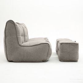 Mod3 Movie Couch Deluxe - Keystone Grey (Шенилл), Цвет: Keystone Grey, Категория ткани: Шенилл