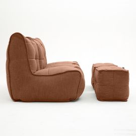 Mod3 Movie Couch Deluxe - Terra Cocta (Шенилл), Цвет: Terra Cocta, Категория ткани: Шенилл
