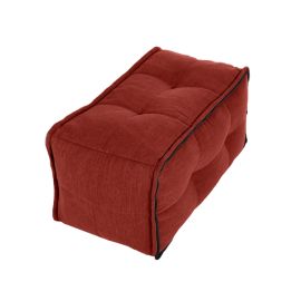 Twin Ottoman Middle Link - Wildberry Deluxe (Шенилл), Цвет: Wildberry Deluxe, Категория ткани: Шенилл