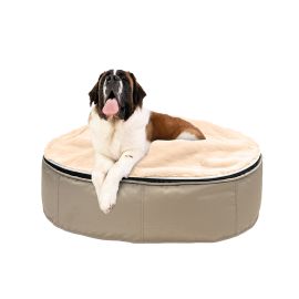 купить лежак для гигантской огромной  собаки Лежак для собак Pet Lounge размер до 150см XXL - Cappuccino (Premium)