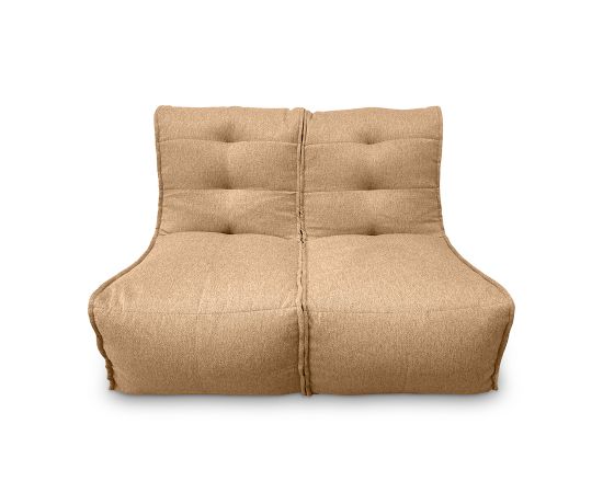 Модульный диван Twin Couch в натуральном эко-плетении