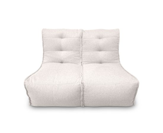 Модульный диван Twin Couch белого цвета в собранном виде