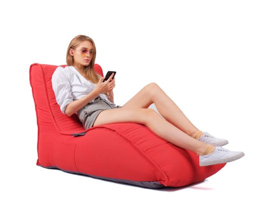 Бескаркасное уличное кресло Avatar Sofa™ - Crimson Vibe (красный Оксфорд), Цвет: Crimson Vibe, Категория ткани: Оксфорд