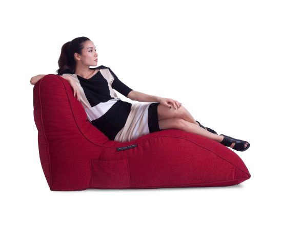 Бескаркасное лаунж кресло для домашнего кинотеатра Avatar Sofa™ - Wildberry Deluxe (красный), Цвет: Wildberry Deluxe, Категория ткани: Sofa Weave