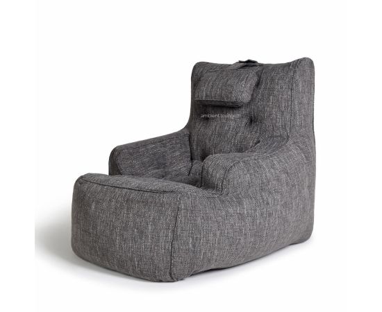 Бескаркасное кресло Tranquility Armchair™ - Luscious Grey (серый), Цвет: Luscious Grey, Категория ткани: Sofa Weave