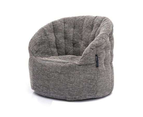 Дизайнерское бескаркасное кресло Butterfly Sofa™ - Luscious Grey (серое)