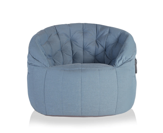 Дизайнерское кресло для улицы Butterfly Sofa™ - Atlantic Denim (синий Оксфорд), Цвет: Atlantic Denim, Категория ткани: Оксфорд