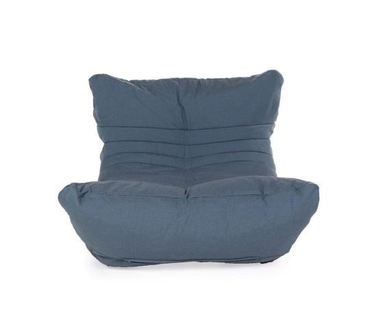 Уличное бескаркасное кресло Acoustic Sofa™ - Atlantic Denim (синий Оксфорд), Цвет: Atlantic Denim, Категория ткани: Оксфорд