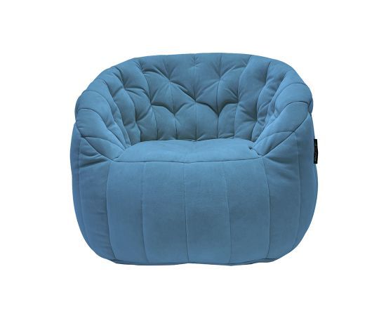 Дизайнерское кресло Butterfly Sofa™ - Blue Jazz (синий), Цвет: Blue Jazz, Категория ткани: Велюр