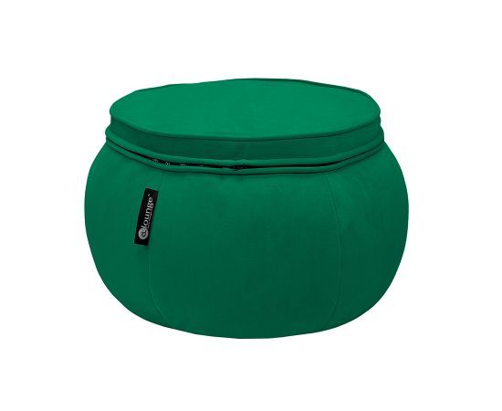 Бескаркасный пуф Wing Ottoman™ - Forest Green (зеленый), Цвет: Forest Green, Категория ткани: Велюр