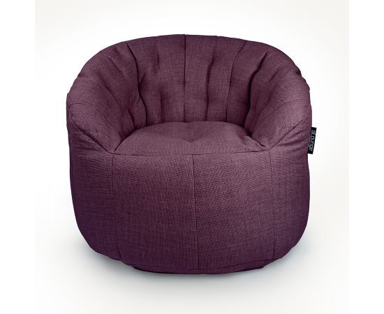 Дизайнерское кресло Butterfly Sofa™ - Aubergine Dream (баклажанный), Цвет: Aubergine Dream, Категория ткани: Рогожка