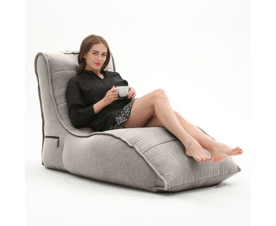 Бескаркасное лаунж кресло для домашнего кинотеатра Avatar Sofa™ - Keystone Grey (светло-серый), Цвет: Keystone Grey, Категория ткани: Шенилл