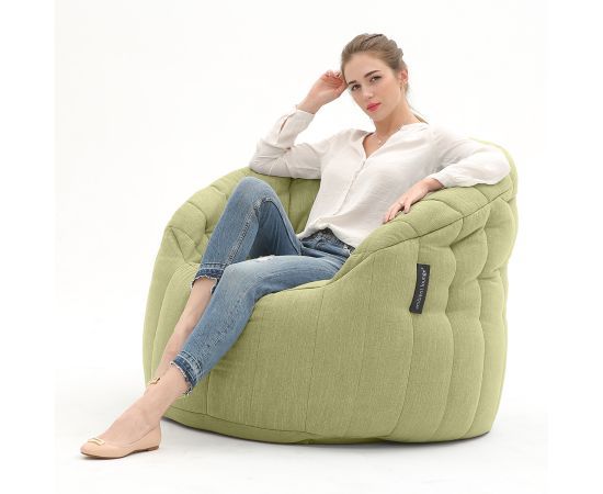 Дизайнерское кресло Butterfly Sofa™ - Lime Citrus (светло-зеленый), Цвет: Lime Citrus, Категория ткани: Шенилл