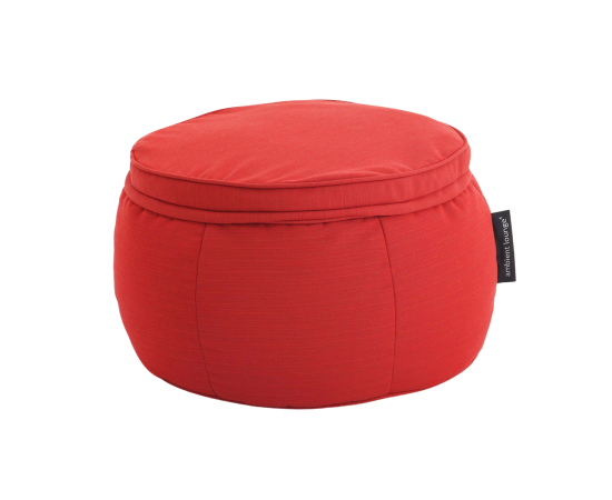 Бескаркасный пуф Wing Ottoman™ - Crimson Vibe (красный) - Оксфорд, Цвет: Crimson Vibe, Категория ткани: Оксфорд