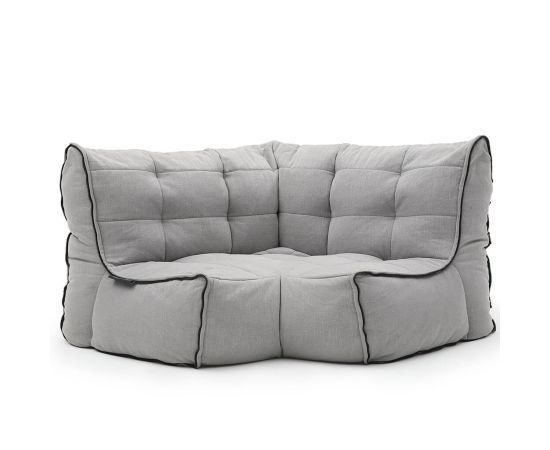 Соединящий угловой модуль Twin Modular Corner™ - Keystone Grey (светло-серый), Цвет: Keystone Grey, Категория ткани: Sofa Weave
