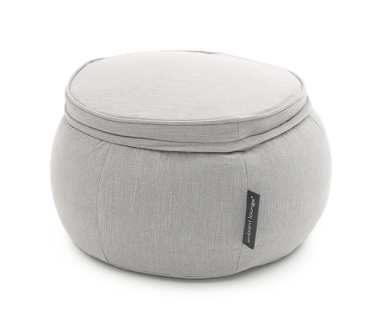 Бескаркасный пуф Wing Ottoman™ - Maldives Grey (светло-серый) - Sunbrella, Цвет: Maldives Grey, Категория ткани: Elements