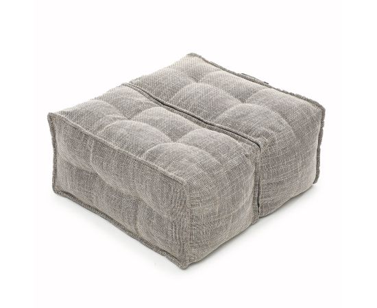 Модульная оттоманка Twin Ottoman - Eco Weave (Бежевое), Цвет: Eco Weave, Категория ткани: Sofa Weave