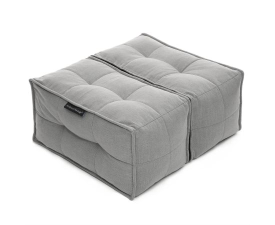 Модульная оттоманка Twin Ottoman - Keystone Grey (Серое), Цвет: Keystone Grey, Категория ткани: Sofa Weave