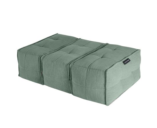 Тройная оттоманка Mod3 Ottoman Trio™ - Pepper Mint (светло-зеленый), Цвет: Pepper Mint, Категория ткани: Шенилл