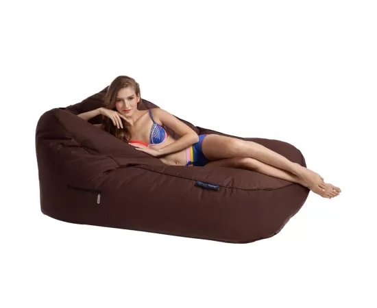 Шезлонг для двоих Satellite Twin Sofa™ - Earthcore Brown (коричневый), Цвет: Earthcore Brown, Категория ткани: Оксфорд