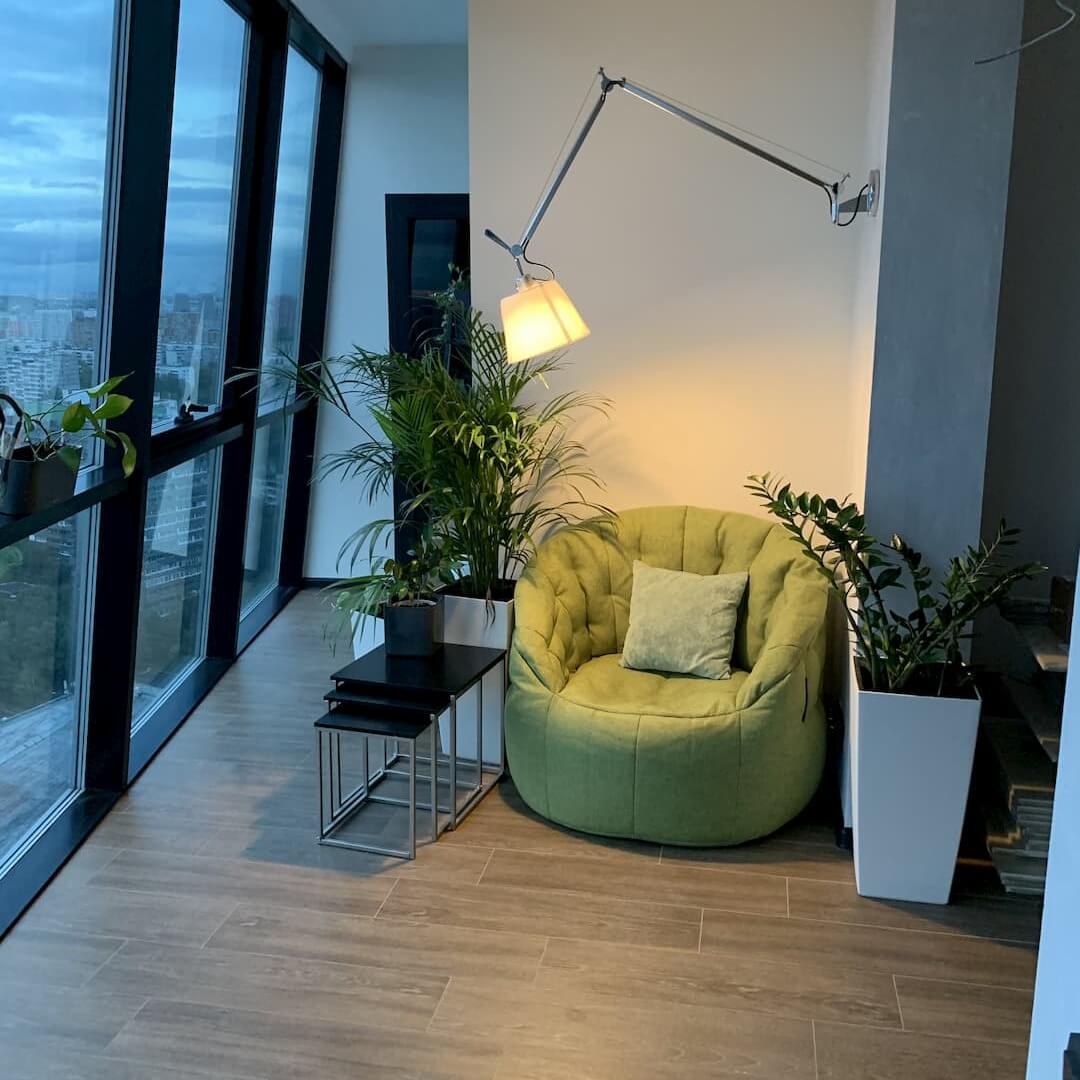 Бескаркасное кресло Butterfly Sofa фото 1