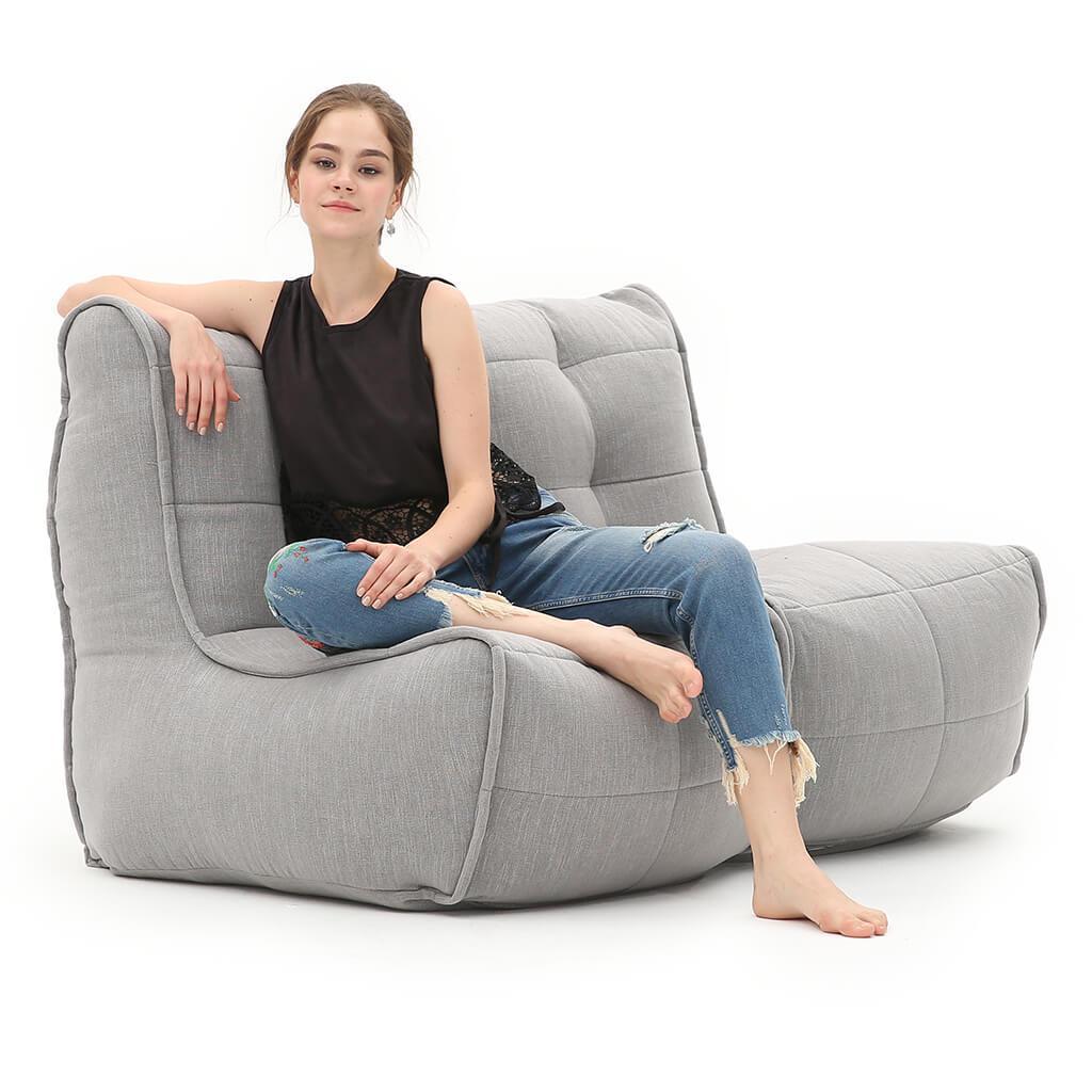 Модульный бескаркасный диван twin couch