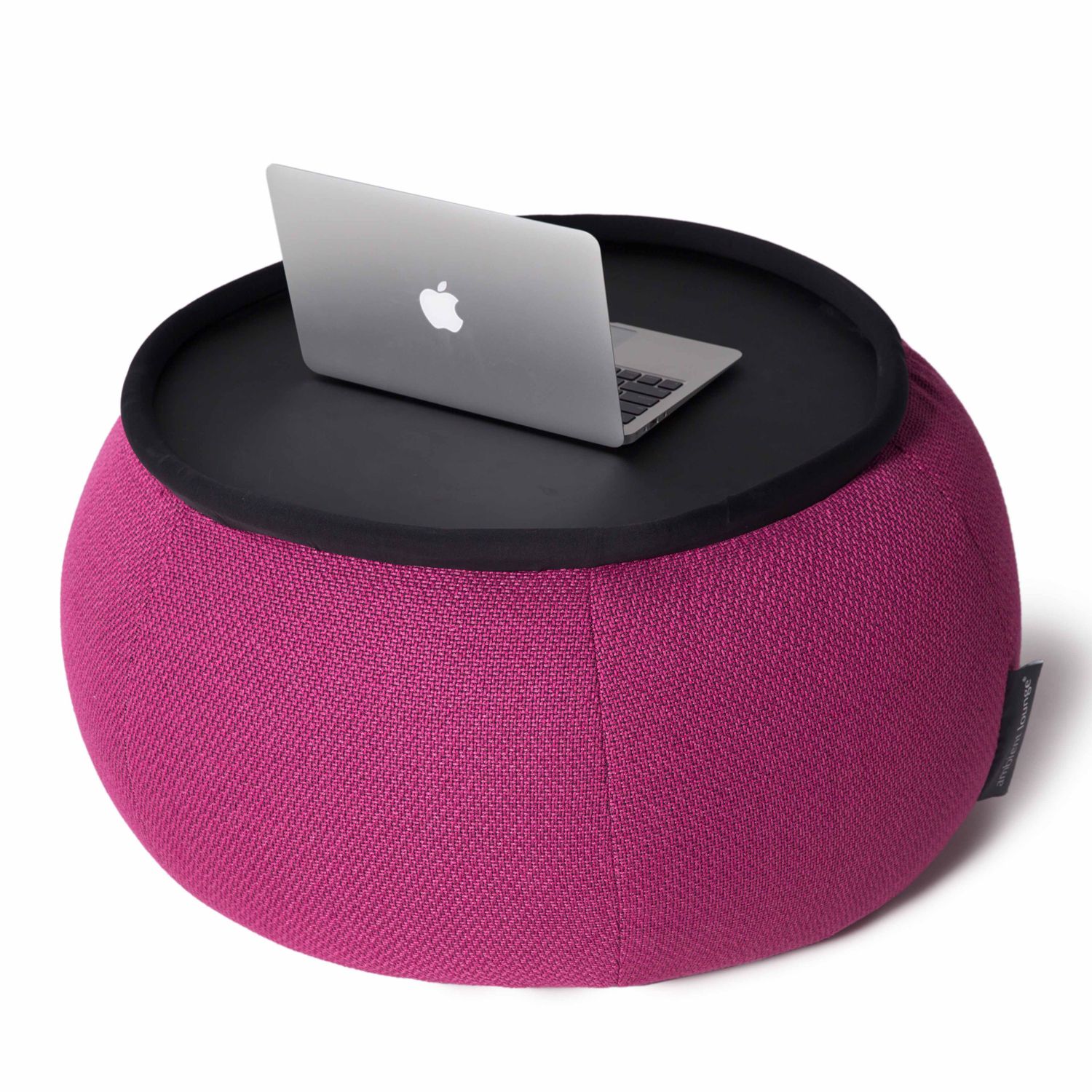 розовое складной столик Versa Table из Sofa Weave в интерьере гостиная