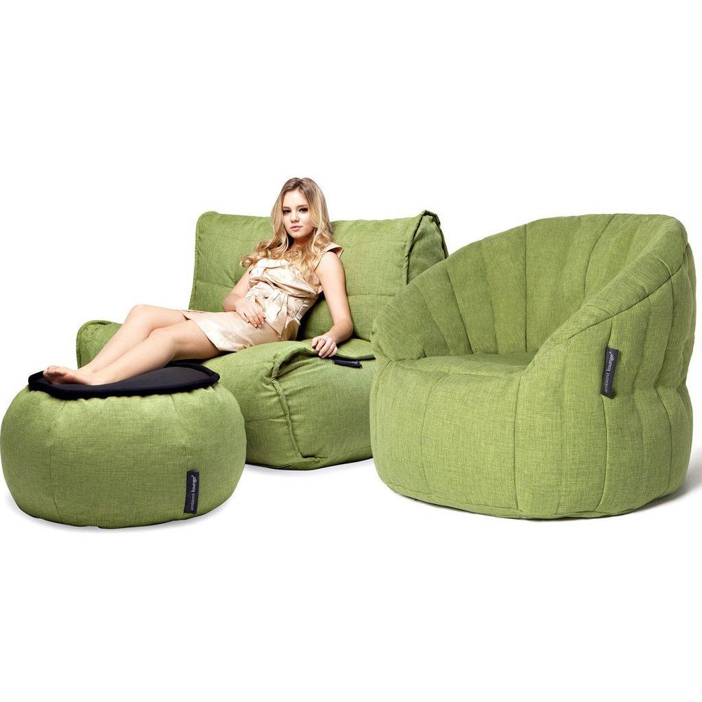зелёное комплект мебели для дома Maison Package из Sofa Weave для гостиной и спальни