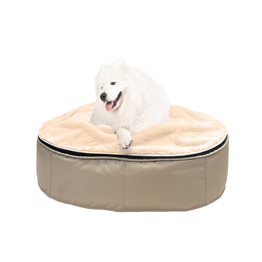Лежак для собак Pet Lounge Large - Cappuccino (Premium)
