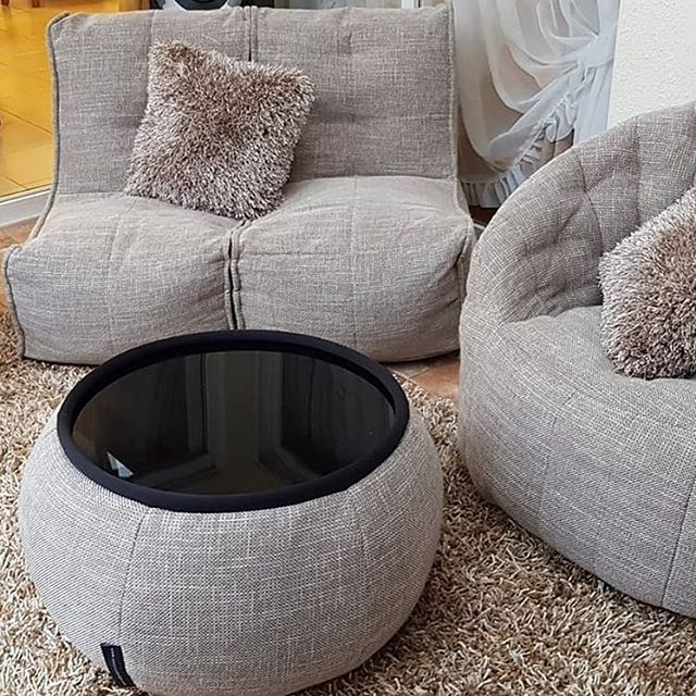 натуральное комплект мебели для дома Maison Package из Sofa Weave для гостиной и спальни — вид сбоку