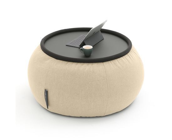 натуральное складной столик Versa Table шенилловое для гостиной и лаунж-зоны рядом с диваном