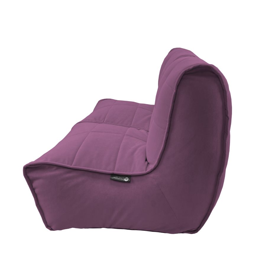 розовое двойной модульный диван Twin Couch велюровое — дизайн и качество