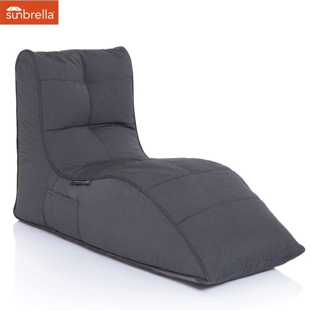 чёрное бескаркасный лаунж-диван Avatar Sofa — дизайн и качество