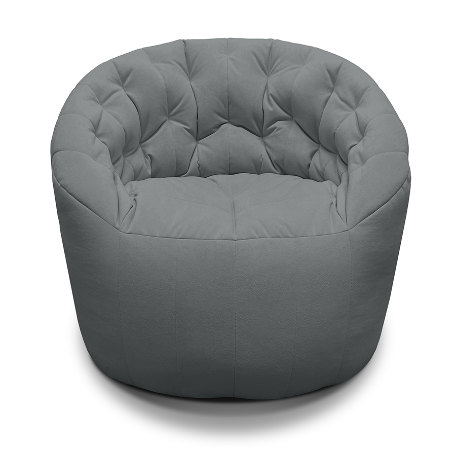 Butterfly Light Sofa - Keystone Grey (Велюр)