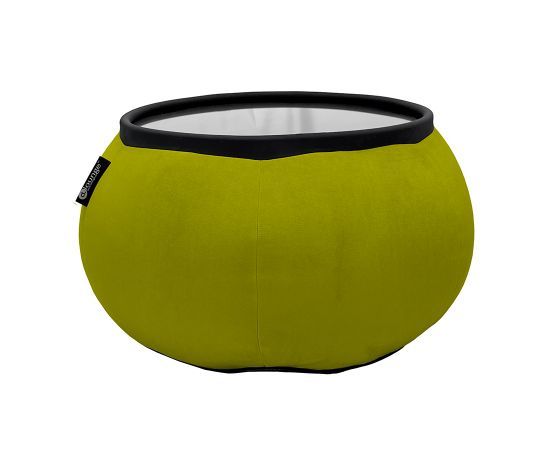 зелёное складной столик Versa Table велюровое в интерьере гостиная