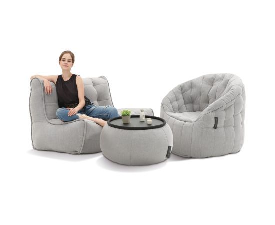 серое комплект мебели для дома Maison Package из Sofa Weave для гостиной и спальни