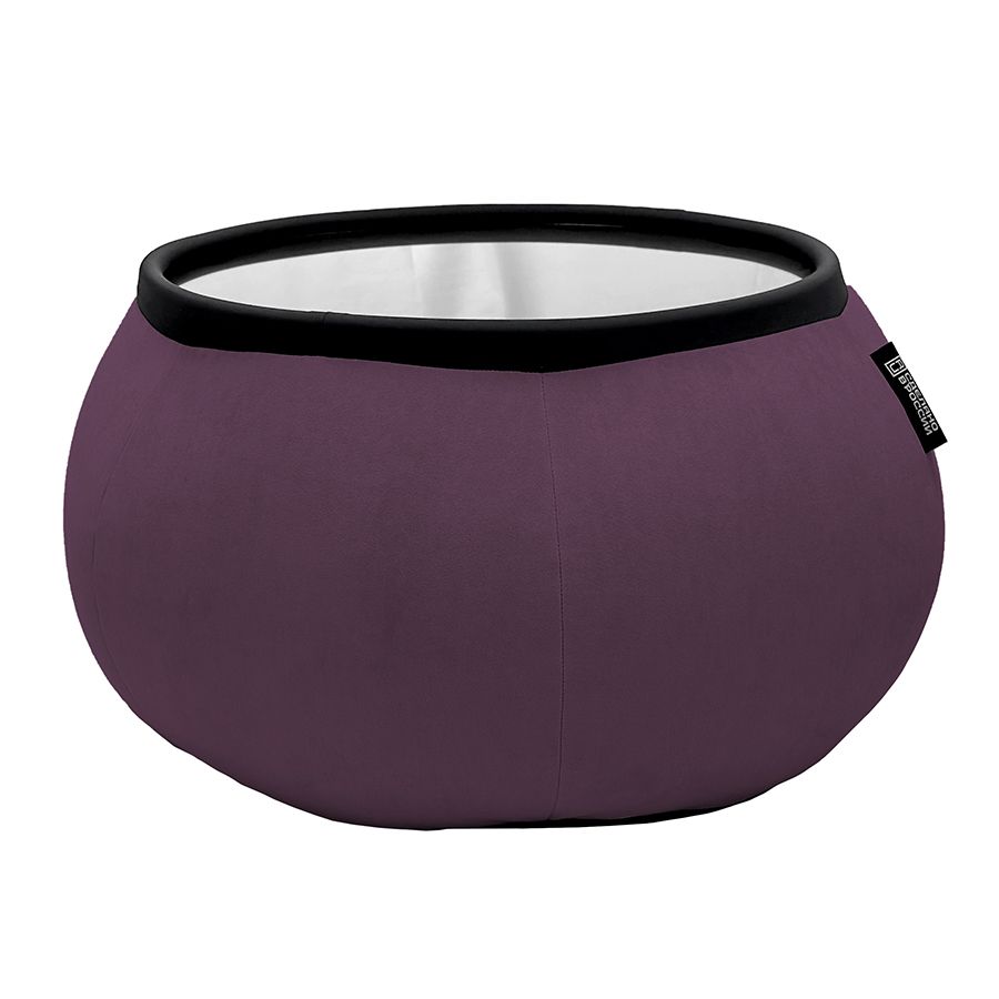 баклажановое складной столик Versa Table велюровое для гостиной и лаунж-зоны рядом с диваном