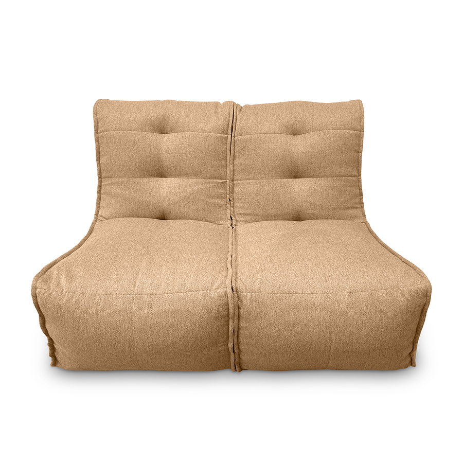 натуральное двойной модульный диван Twin Couch жаккардовое для гостиной и переговорной